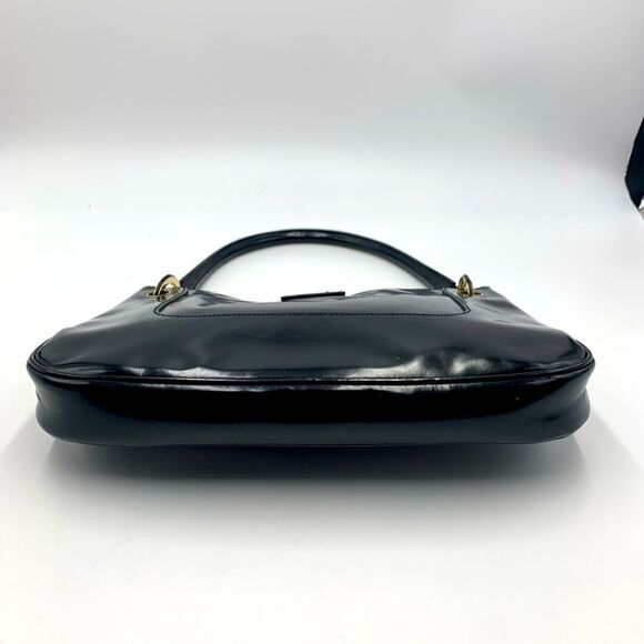 Auth Vtg GUCCI Black Patent Leather Jackie Bag - Picture 13 of 15